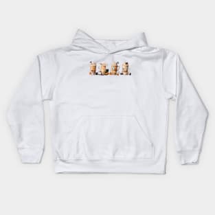 The Halloween coffee collection Kids Hoodie